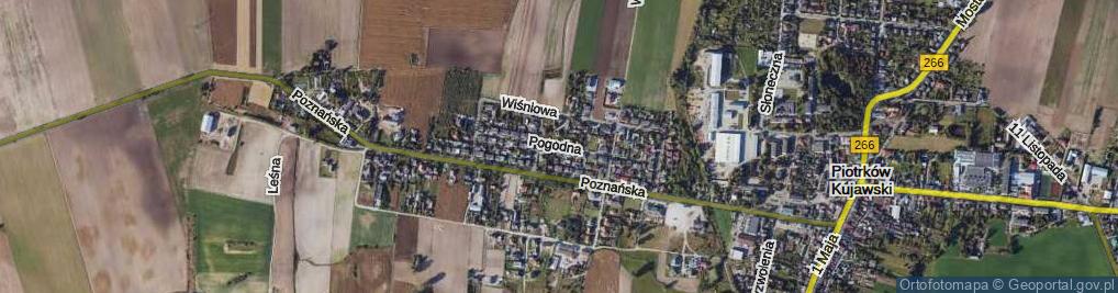 Zdjęcie satelitarne Pogodna ul.